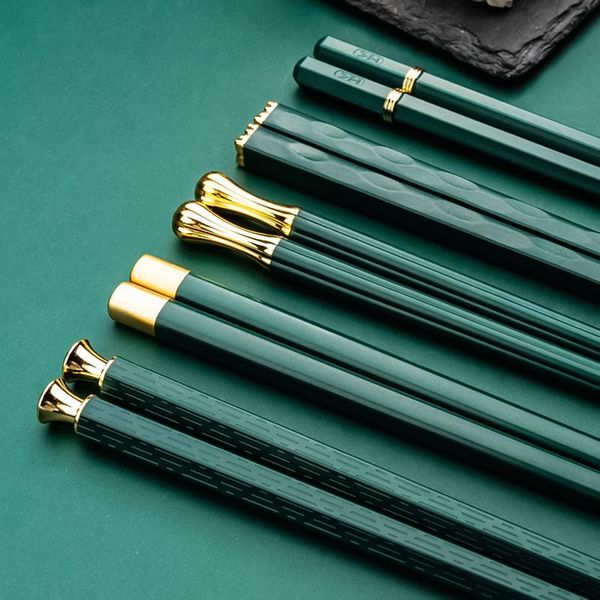 

chopsticks 5pair/lot japanese style set for sushi sticks tableware non-slip reusable cooking