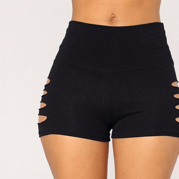 

womens short fashion shorts women big size woman summer high ladies slim pants elastic waist loose, White;black