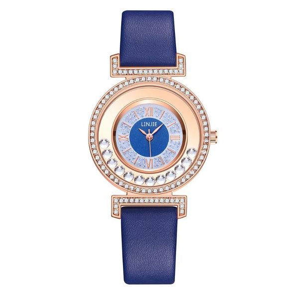 

wristwatches women watch luxury starry dial crystal stainless steel mesh magnetic belt ladies quartz gift luminous hands watches, Slivery;brown