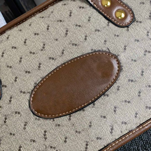 

designer mini tote bag elegant retro pony buckle small box handbag