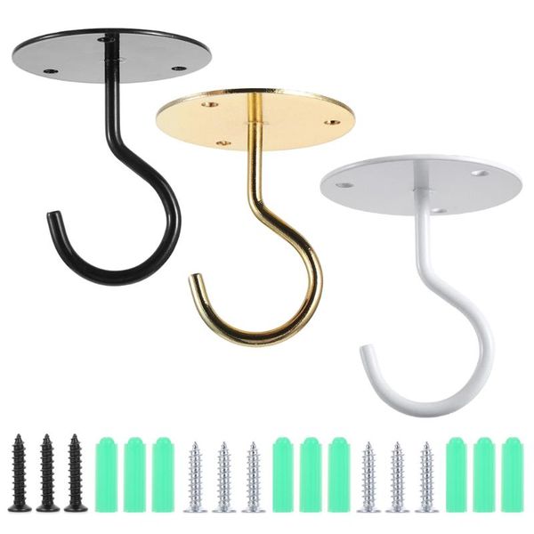 

hooks & rails professional metal hanging ceiling outdoor garden patio lawn wall plant bracket for bird feeders string lights planters