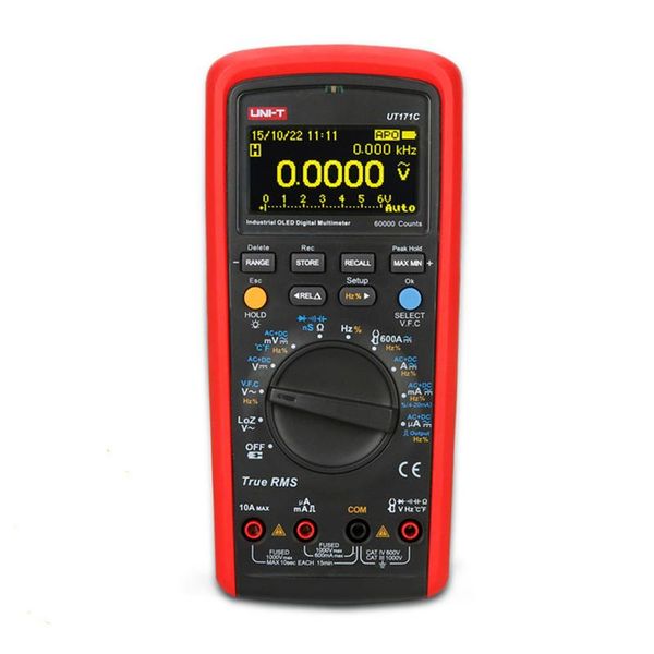 

multimeters uni-t true-rms tester digital multimeter profesional ncv auto ranging ac dc ammeter voltmeter capacitor resistance
