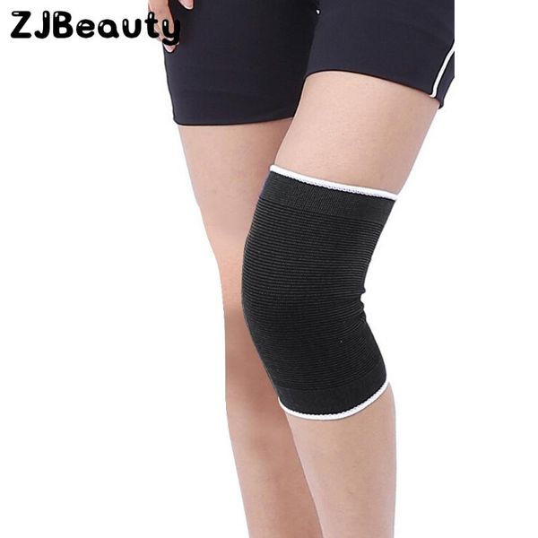 

elbow & knee pads 1pcs fitness running cycling support braces elastic nylon sport compression pad sleeve for basketball volleyball#p4, Black;gray