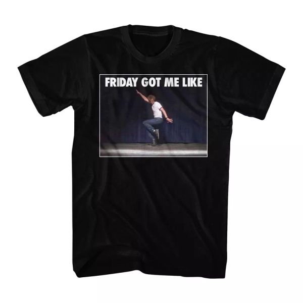 

napoleon dynamite friday got me men's black t-shirt new sizes s-2xl, White;black