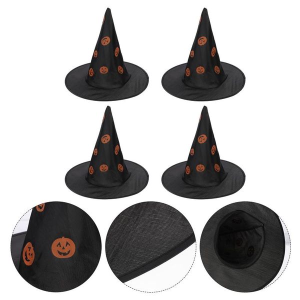 

party hats 4pcs delicate witch unique masquerade show costume props