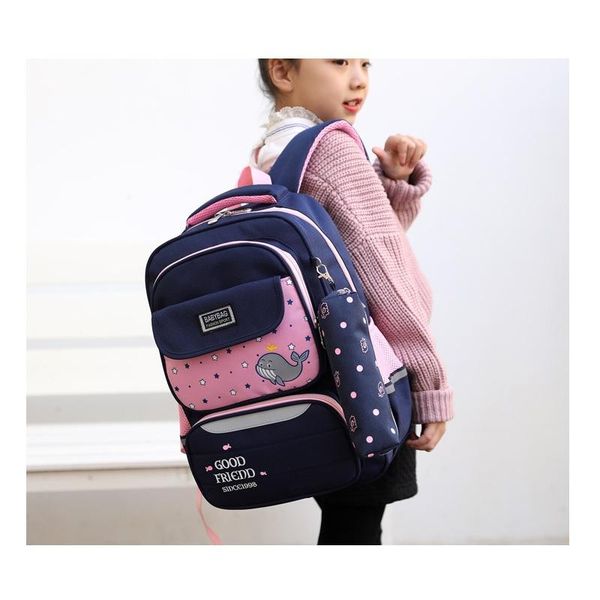 

fashion kids girls boys bag school backpack mochila shoulder back pack student bags