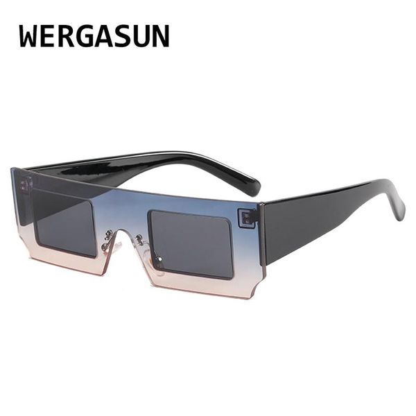 

sunglasses wergasun luxury square women brand designer sun glasses vintage eyeglasses women/men mirror, White;black