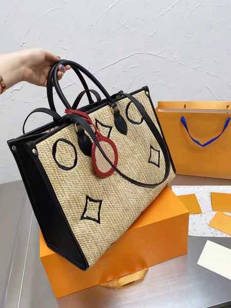 

designer embroidery weaves luxury shopping bag classic stitching handbag women's fashion embossed one shoulder messenger bags purse han