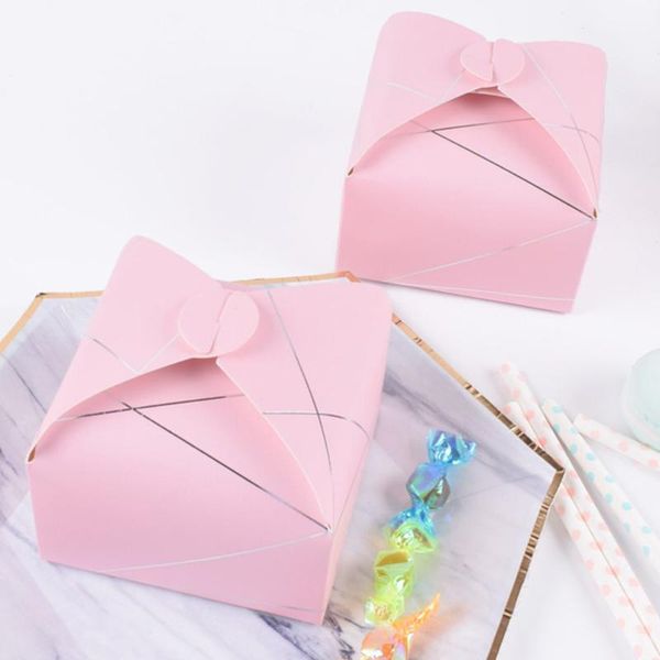 

gift wrap pcs romantic bag fresh style storage candy box stylish case for wedding party souvenir- silver line