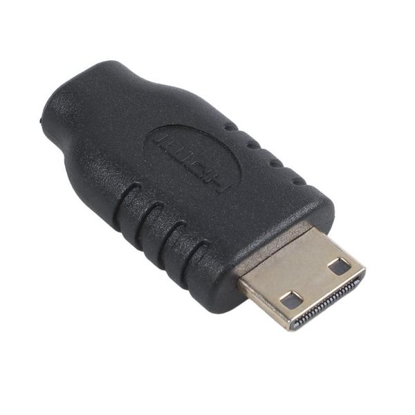 

audio cables & connectors micro type d female to c mini male f/m adapter black