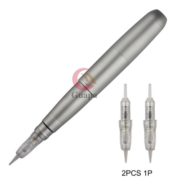 

tattoo guns kits silver professional permanent makeup handpiece digital rotary pen pmu machine for beauty tools with speed control