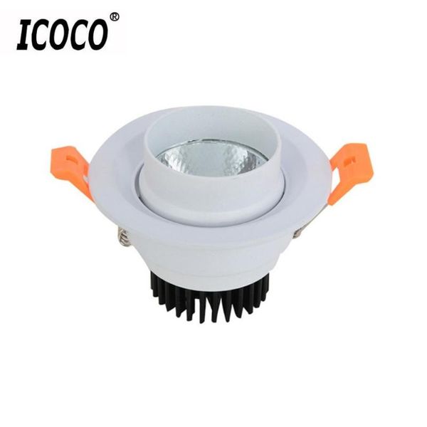 

downlight adjustable angle ceiling light spot round led panel surface mounted wall cabinet display el lamps lights