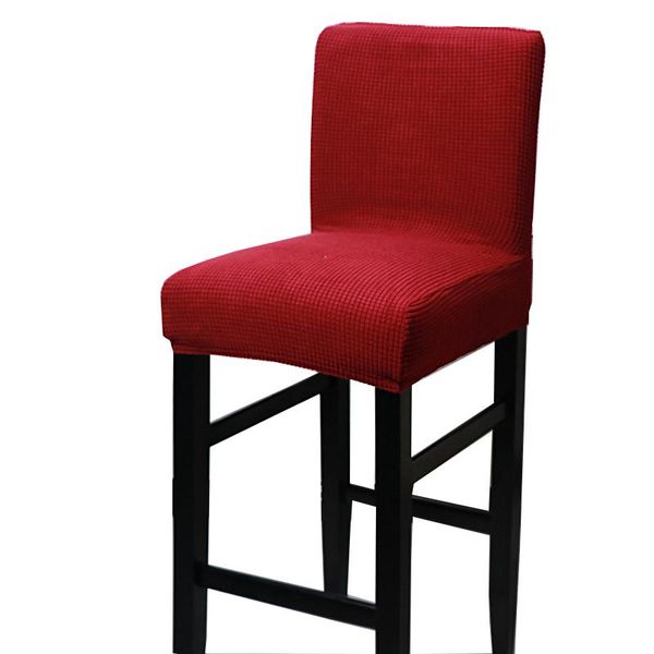 

chair covers pure color corn thickened cover big elastic seat painting slipcovers restaurant banquet el home decoration
