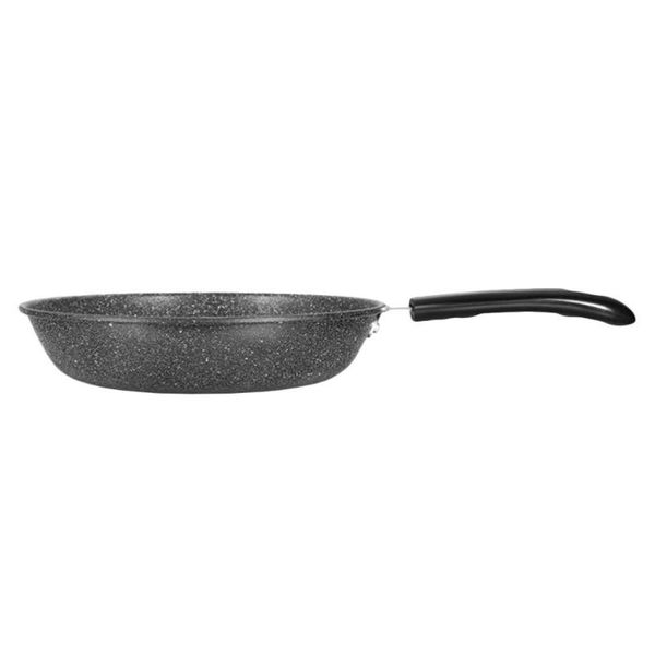 

pans 1 pc durable household non-stick frying pan steak egg (black)