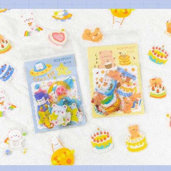 

gift wrap 40pcs/pack cute cartoon stationery stickers creative animals pattern diy hand account diary decoration scrapbooking supplies