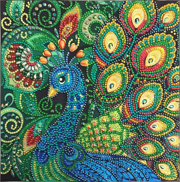 

diamond painting 5d diy special-shaped kit animal peacock mosaic embroidery artist home decoration handmade gift