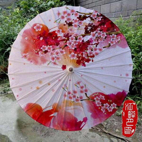 

umbrellas jpy high-end national gift umbrella blossoms ancient dance decorative oil paper home art decor
