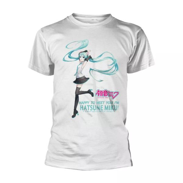 

hatsune miku calamiteux perfection authorized men t-shirt, White;black