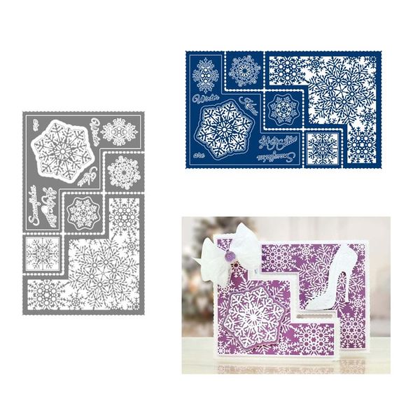

painting supplies 2021 metal cutting die paper scrapbooking making snow lace cover hollow embossing foil plate frame card craft no stamp