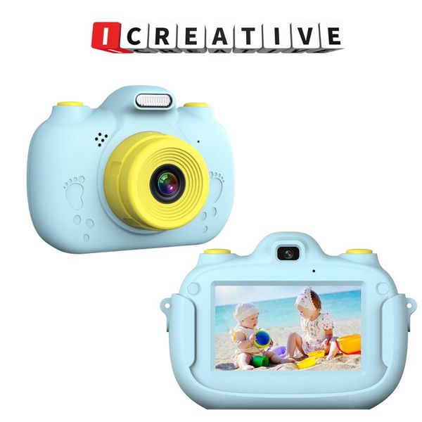 

camcorders a5 style kids camera 2000w pixel dual lens pography print cartoon digital