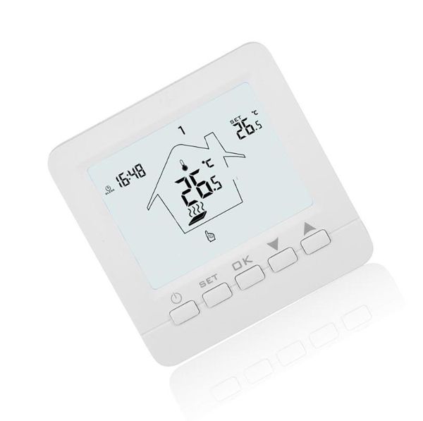 

smart home control room temperature controller for gas boiler thermostat