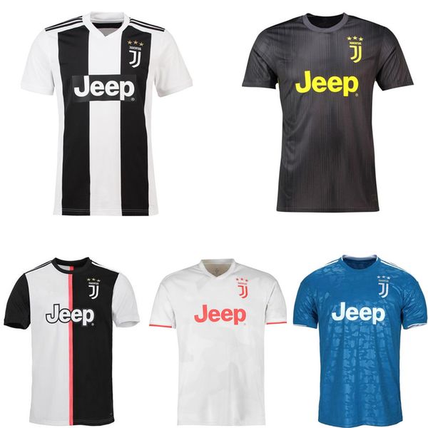

fans soccer jersey 2018 2019 juventus 19 20 football shirts ronaldo kids juv kits dybala kulusevski de ligt equipment, Black;yellow