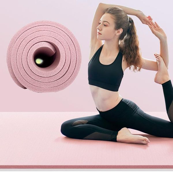 

183*61cm 20mm extra thick non-slip nrb yoga mat gymnastic pilates fitness exercise camping tasteless with bandages mats