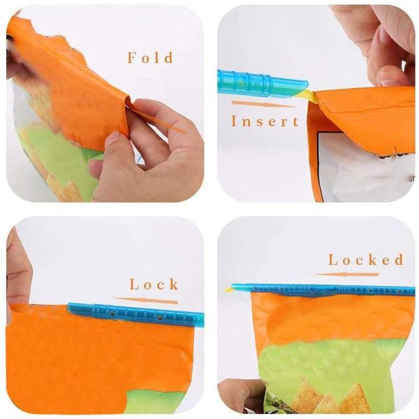 

plastic bag stick convenience storage clips stay fresh sticks for kitchen jdh88