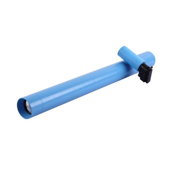 

led track light l white/black/blue lights