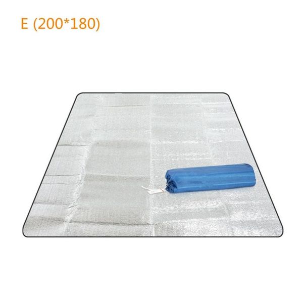 

camping mat tent mattress waterproof aluminum foil foldable eva picnic beach pad d5ba outdoor pads