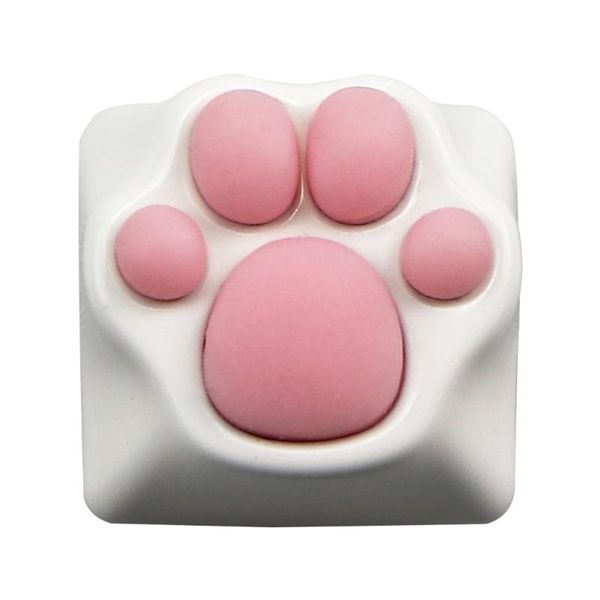 

mouse pads & wrist rests aluminum silicone kitty artisan keycap paws pad keyboard keycaps cap
