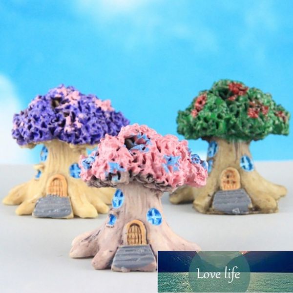 1pcs künstliche Bäume Fairy Garden Mini Pflanzen Home Table Bonsai Dekor 3 Farben Dollhouse Miniaturen Fabrik Preis Experte Design Qualität Neuester Stil Original Original