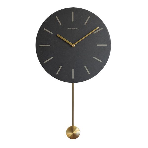 

wall clocks modern pendulum clock creative living room mute home bedroom decor