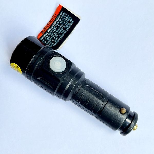 

new cob car charging emergency portable flashlight