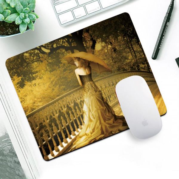 

mouse pads & wrist rests lonely princess pad with edge locking xl office play large gaming keyboard computer game tablet desk mats
