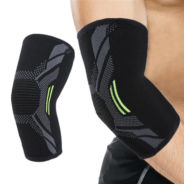 

elbow & knee pads gobygo 1pcs sleeve pad brace compression support tendonitis tennis basketball volleyball reduce pain protect, Black;gray