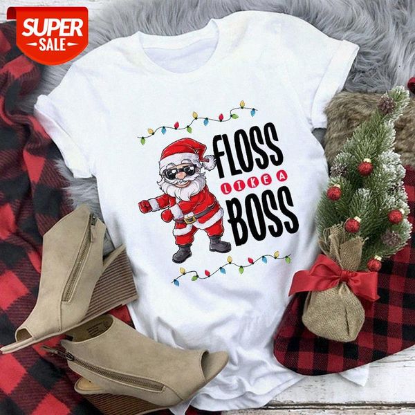 

trendy merry christmas t-shirt men and women parent-child print short-sleeved #qa0r, White