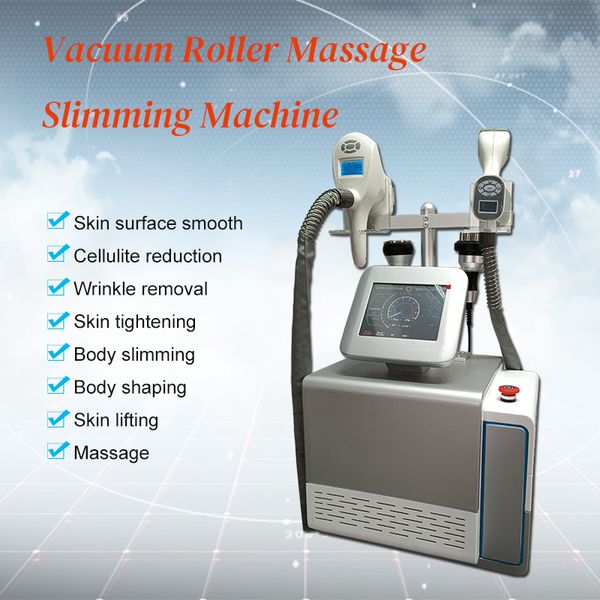 Vela Roller Therapy Body Shaping N8 Emagrecimento RF Infravermelho Beleza Dispositivo 4 Handles Vácuo Máquina Slim