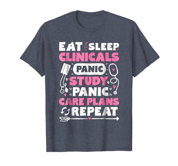 

Clinicals T Shirt Nurse Funny RN Nursing School Women Gifts, Mainly pictures