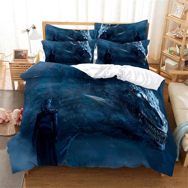 

bedding sets 3d fighting set  duvet cover bed cotton bedroom