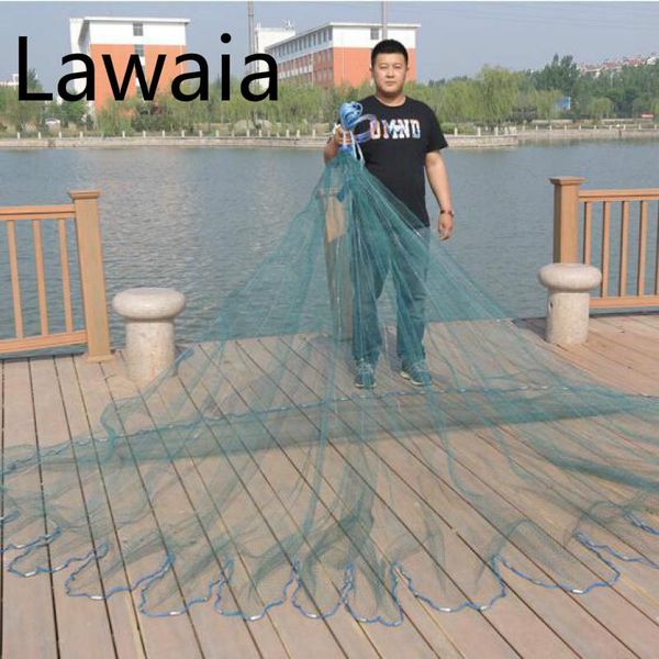 

fishing accessories lawaia net monofilament netting for cast nets 6m nylon 3m american style or no pendants