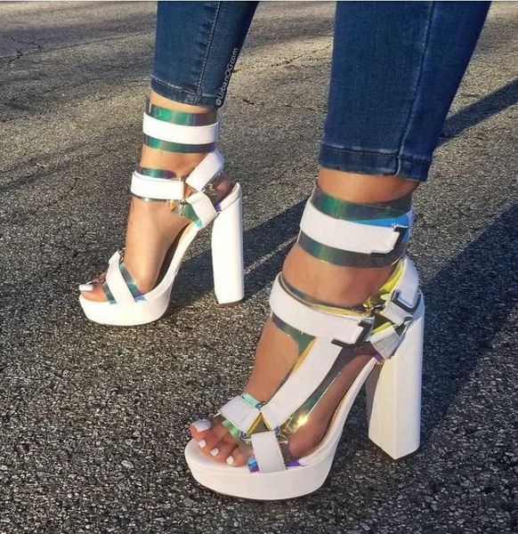 

dress shoes 2021 summer wind high heel open toe women's sandals 40-43, Black