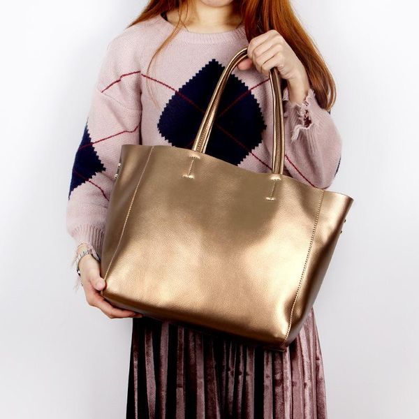 

evening bags leather women's bag 2021 fashion pearlescent cow mother single shoulder portable messenger