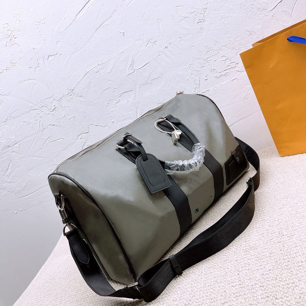 

32colors overnight bag green blue pink designers bags 50 45 handbag keepall travels purse geninue leather pattern luggage duffel tote basket