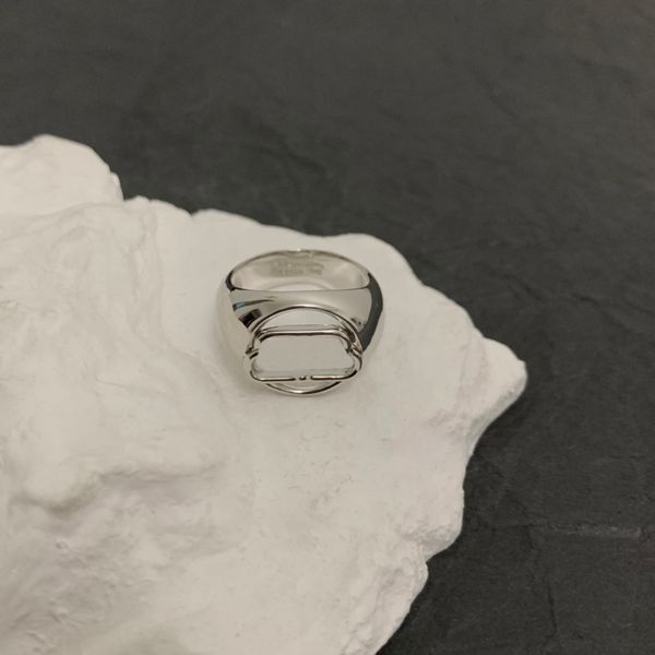 

2021 luxurys designers jewelry rings men simplicity fashion rings for women classic retro jewelry ring personality jewelrys, Silver