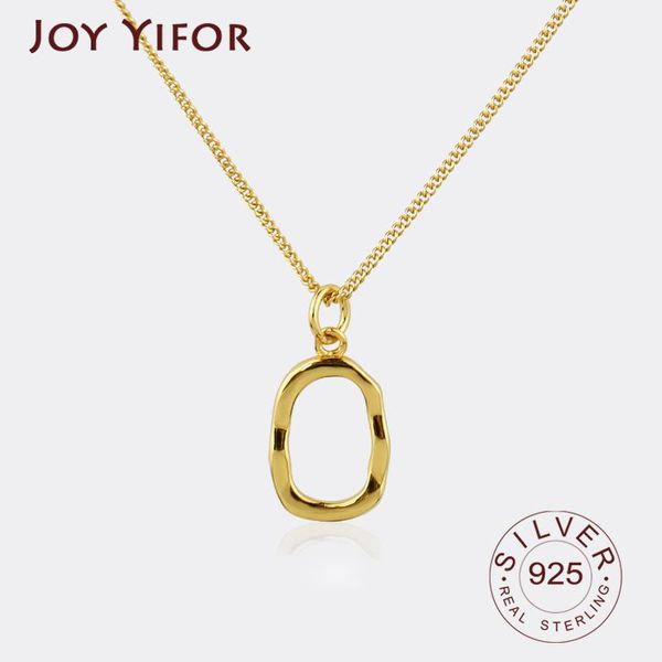 

chains 925 sterling silver necklace ladies elegant chain fashion circle shape jewelry round
