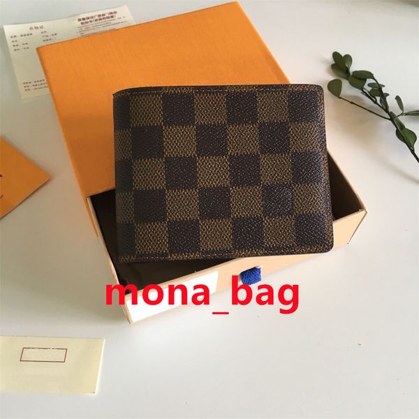 Portamonete funzionali Portamonete di alta qualità Casual Formale Classico Borsa a mano retrò Vendita di moda Borsa piccola quadrata Mini Portafogli