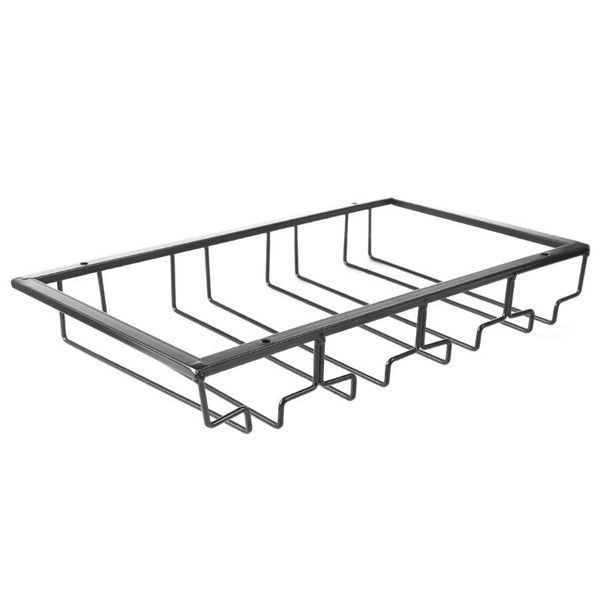 

ice buckets and coolers kitchen home supplies wine glass rack iron metal craft 4 rows steamware hanger holder decorative