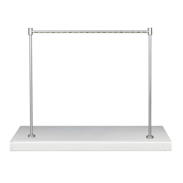 

slim display cabinet rotating led bar jewelry showcase light length less 600 mm
