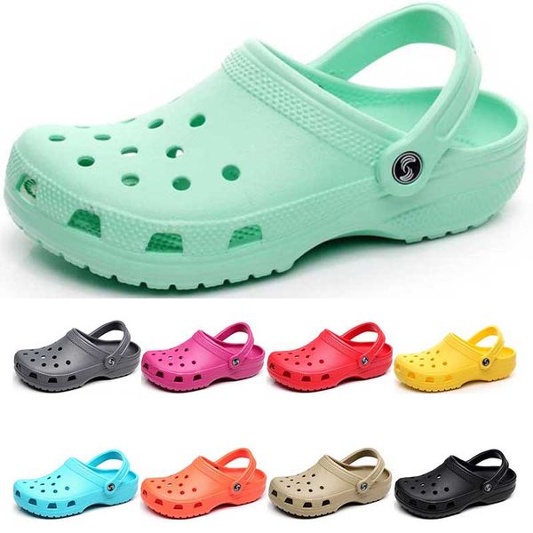 

312 hotsale fashion Sandals Slip On Casual Beach Waterproof Shoes men Classic Nursing Clogs Hospital Women Slippers Work Medical, 5 36-41